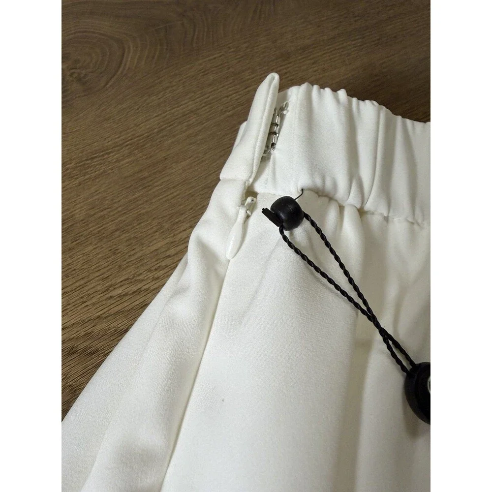 Adrianna Papell Crepe Slim Pants Ivory Women’s Sz 18 NWT $89 Classic Chic